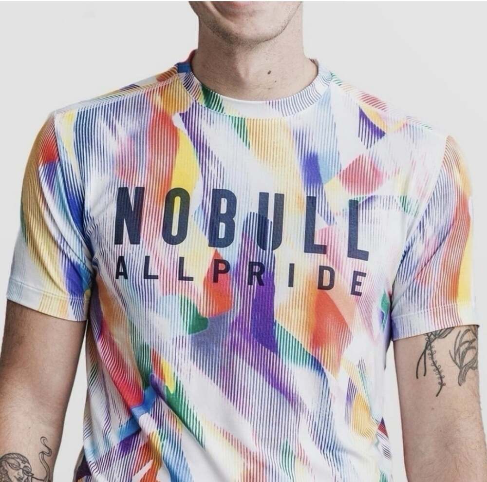 Nobull Men’s Limited Edition All Pride Performance Tee - Size Large